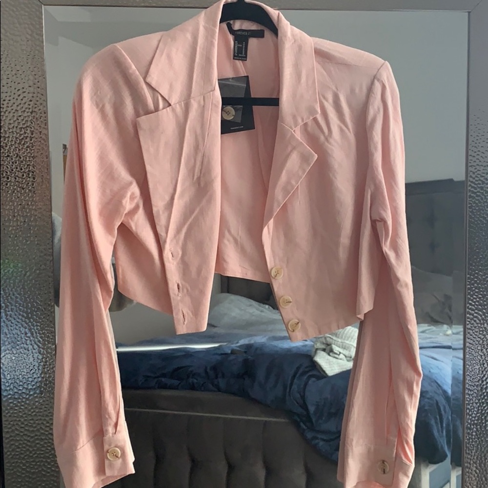 Light pink woman’s blazer